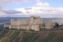 Krak Des Chevaliers Croisé Syrie Villes Antiques