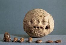 occidentaliste-Bulle enveloppe et calculi-iran-3000-uruk-suse-musee du louvre